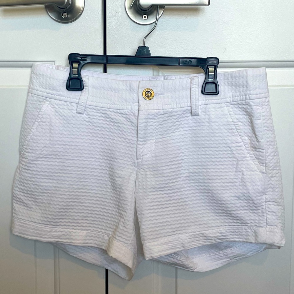 Lilly Pulitzer Callahan Short - White Size 2 - Excellent Condition